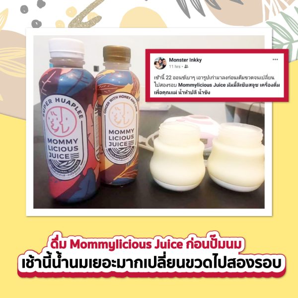 ชุดรวมน้ำหัวปลีและน้ำขิง 12 ขวด - Huaplee Juice and Ginger Juice 12 bottles - Image 7